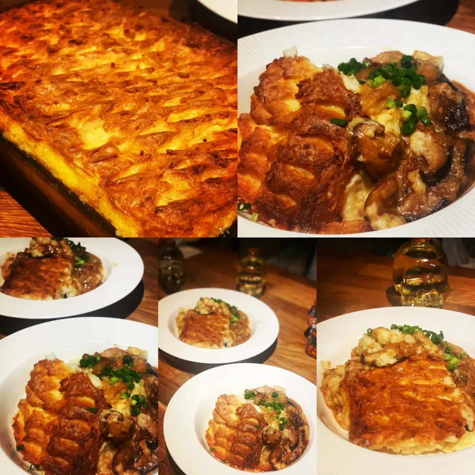 Snapdishの料理写真:Dinner ! Dinner ! 
Homemade Chicken & Mushroom Potato Pie #pie #mashpotato
#chefemanuel 
#homecooking|Emanuel Hayashiさん