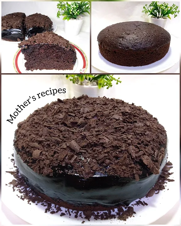 The moist chocolate cake recipe just 1egg and ganache without cream|وصفة واستفادة mother's recipesさん