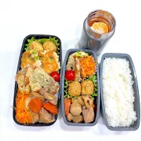 Snapdishの料理写真:筑前煮弁当|naoさん