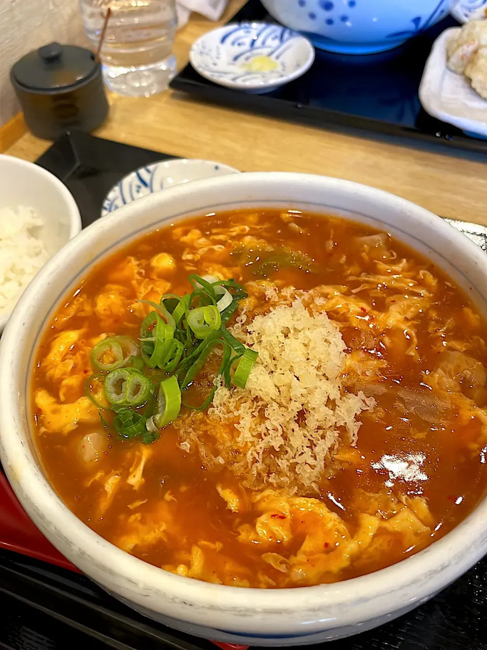 チゲうどん定食|雑草シェリーさん