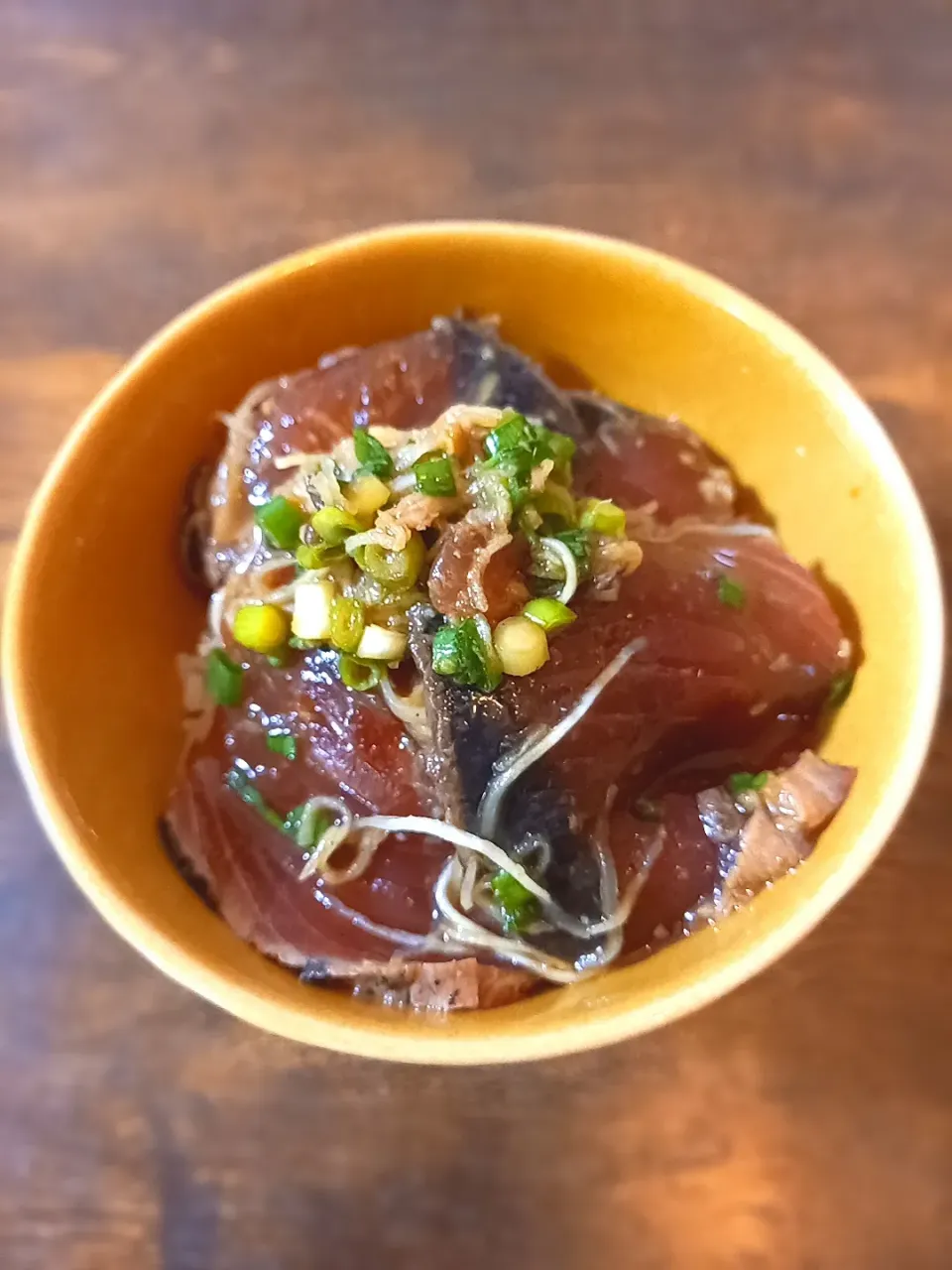 夜中の鰹漬け丼|明子さん