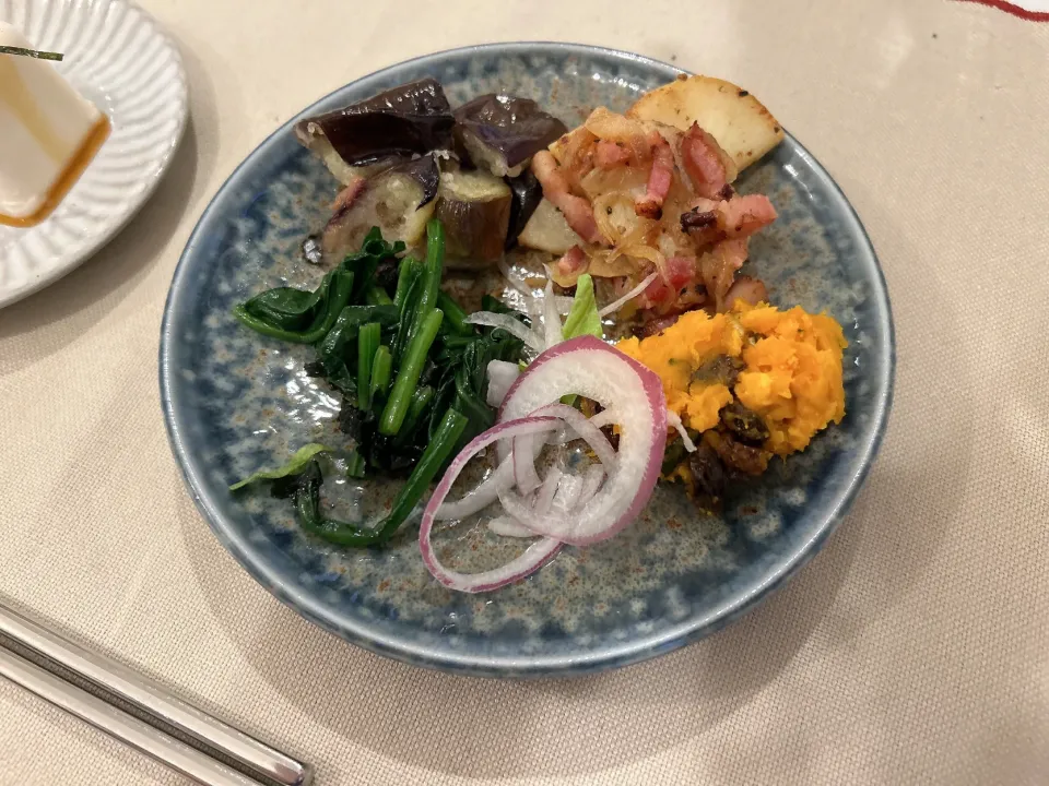 Snapdishの料理写真:副菜大集合！|なみねこさん