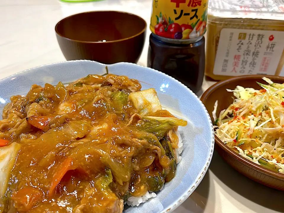 Snapdishの料理写真:万能味ソースで中華丼|ぎんさん