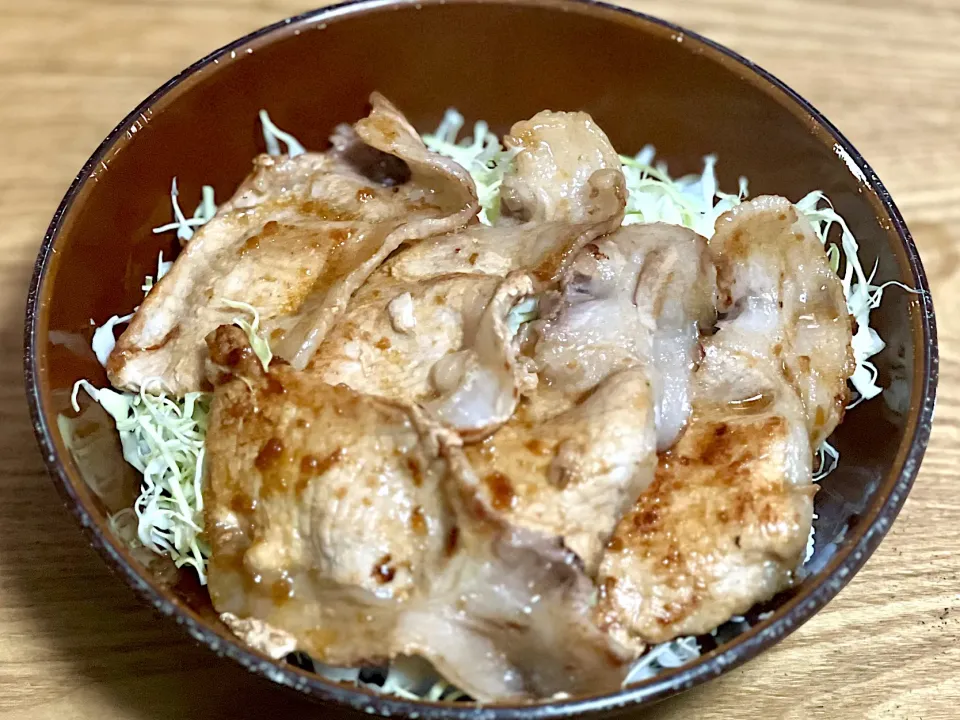 ☆生姜焼き丼|まぁたんさん