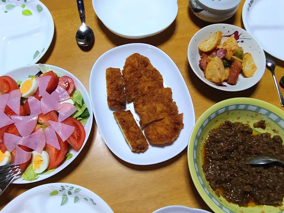 晩ごはん|しまだ ちえこさん