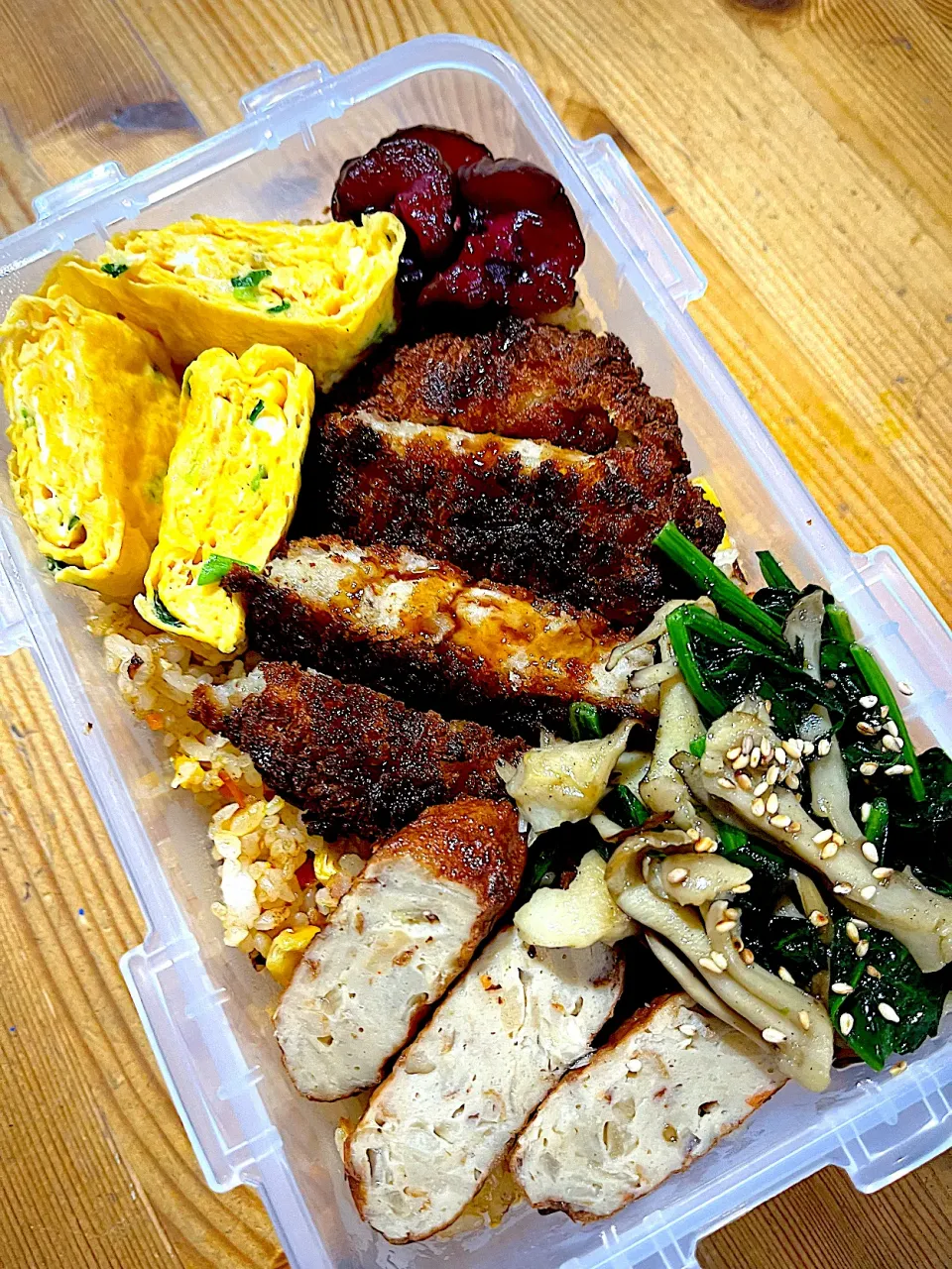 男子高校生弁当|ぽててとさん