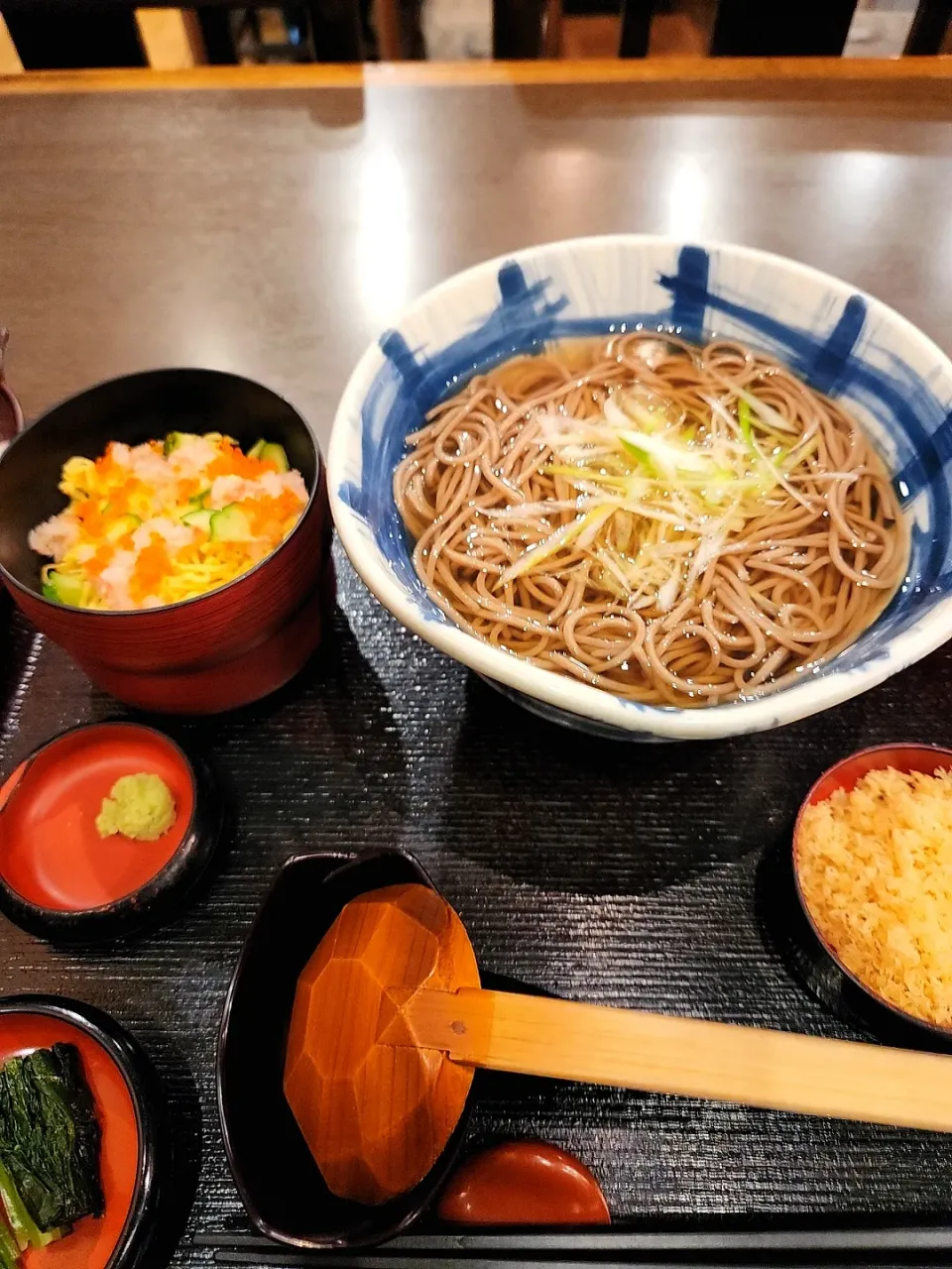 そじ坊にて…蟹ちらし定食|テツパパさん