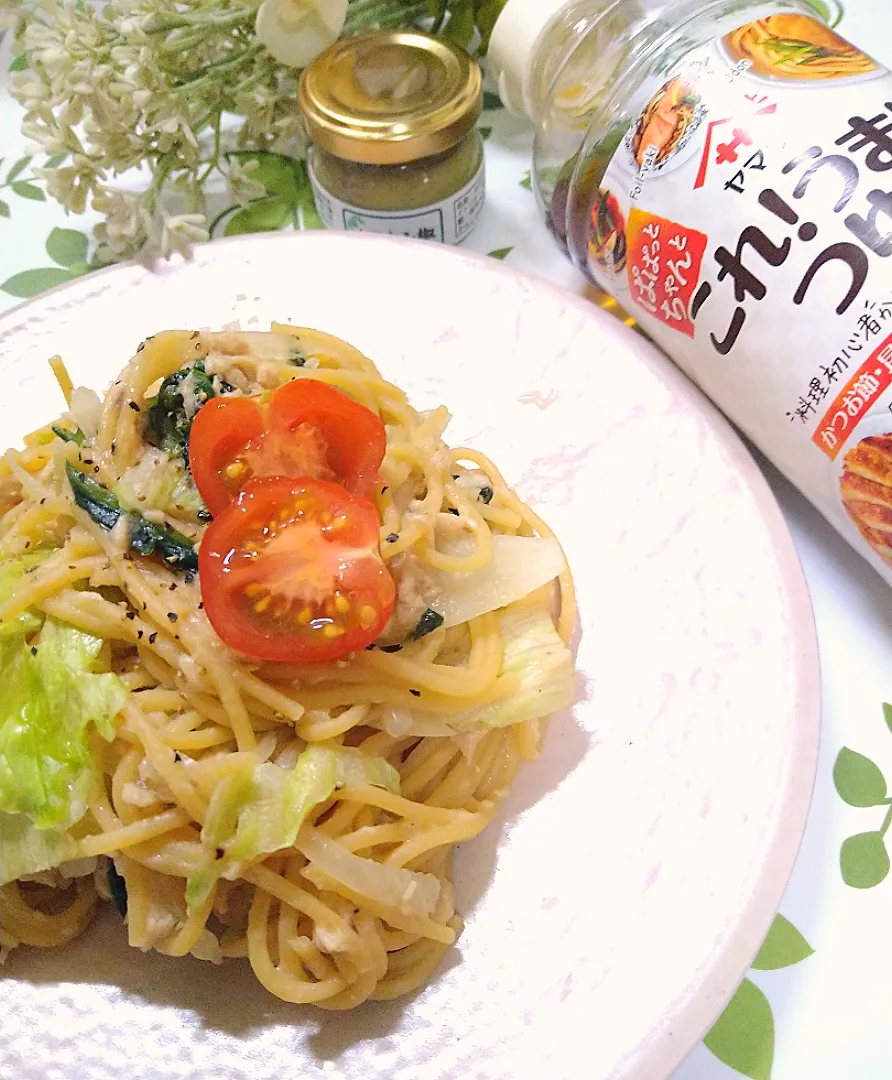 これうま×おろし山椒de和風ツナパスタ|fumiさん