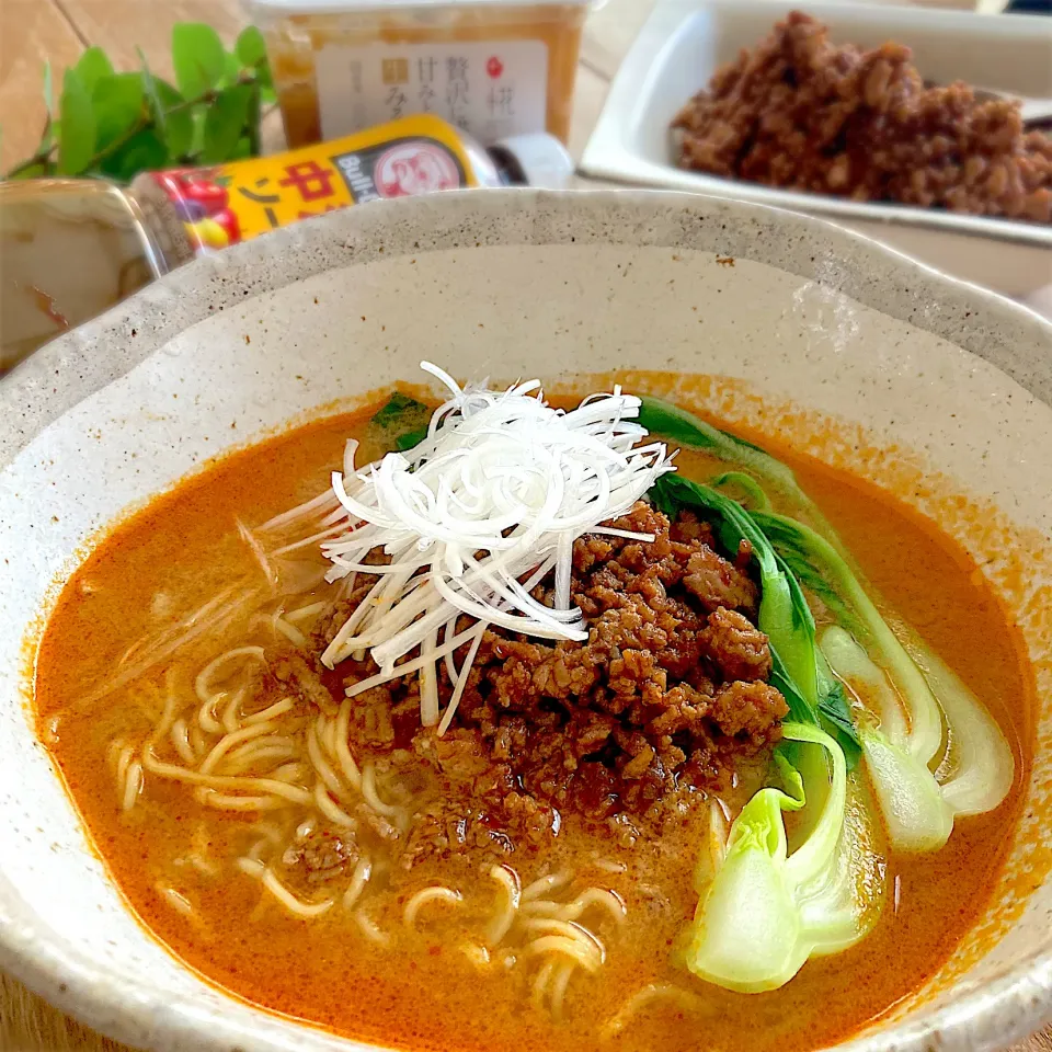 万能味ソースで肉味噌 活用①担々麺|みずほさん