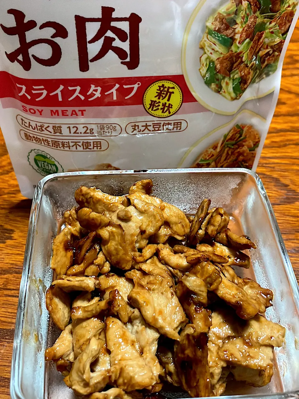 大豆のお肉のヤンニョム炒め|くまとらさん