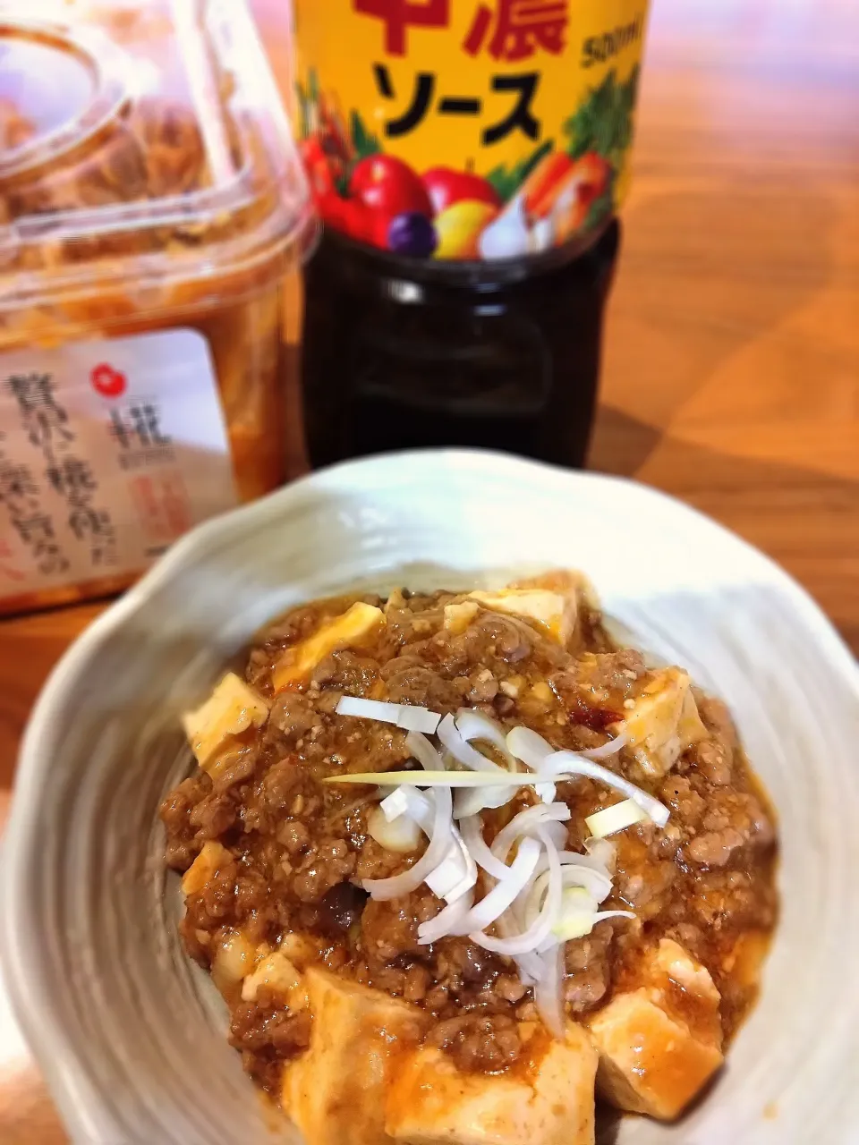 万能味ソースの麻婆豆腐|ささん