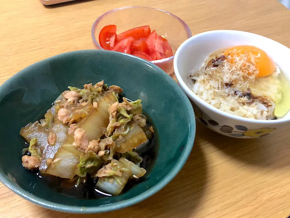 白菜とツナの煮物🥬|さおりさん