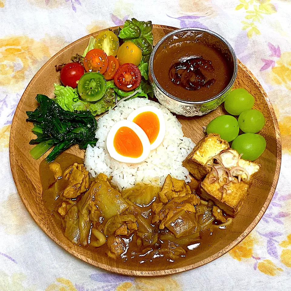 Snapdishの料理写真:白菜のとろとろカレー|青い鳥さん