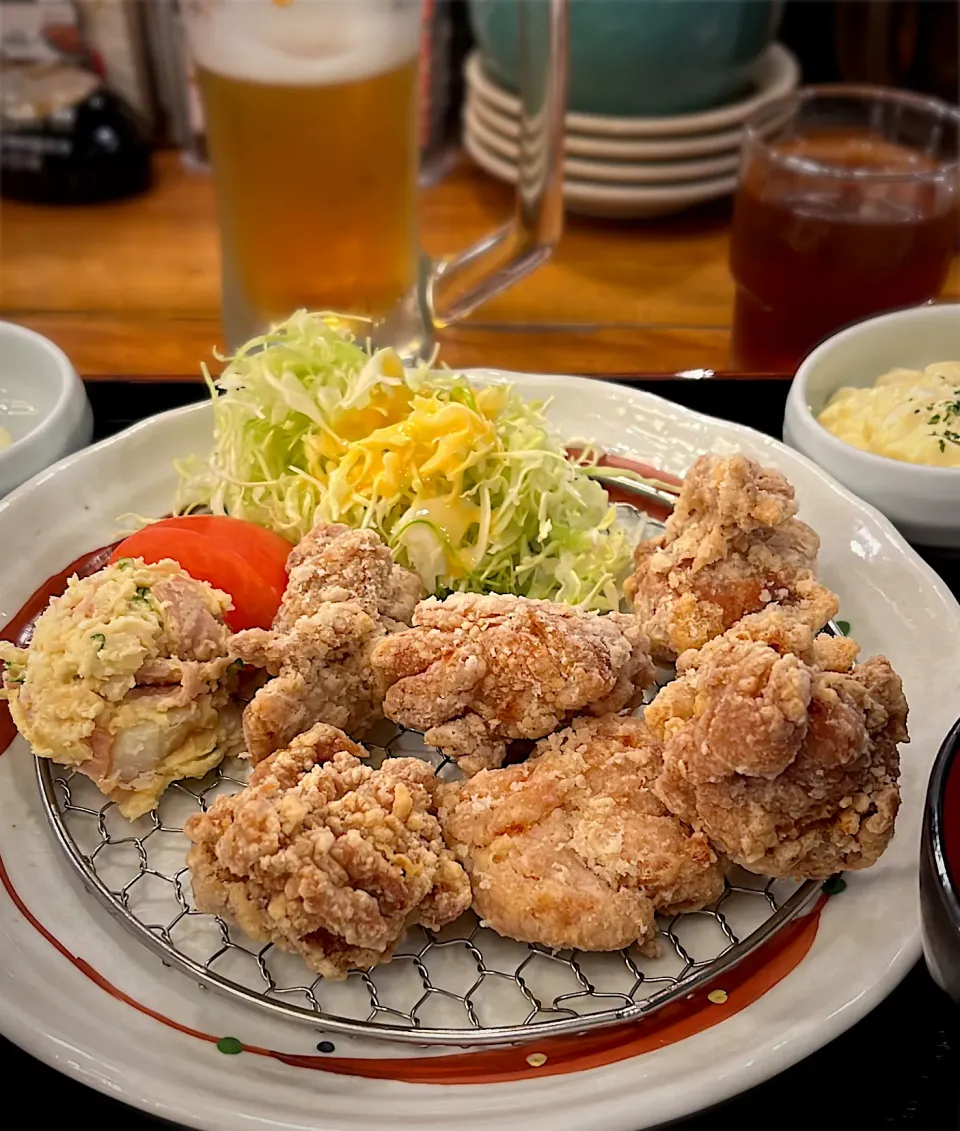 タルタルソース　からあげ定食|あきちゃ☆彡さん