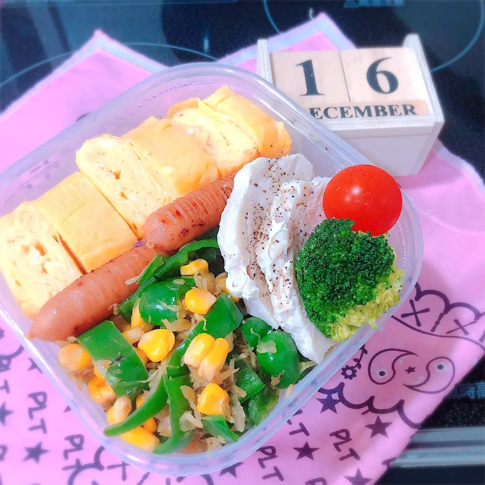 おかずのっけ弁当⑅︎◡̈︎*2023.12.16|ぁゃ🍃さん