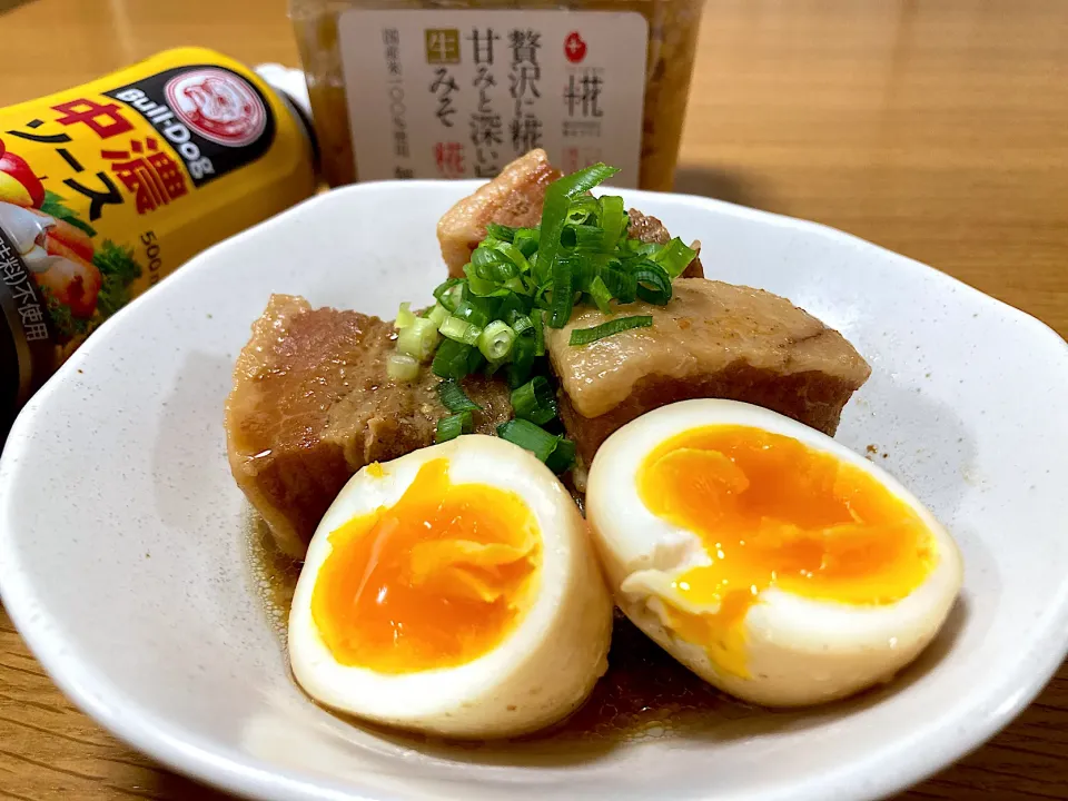 ＊万能味ソースで中華風豚の角煮🐷＊|＊抹茶＊さん