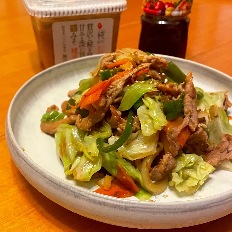 Snapdishの料理写真:万能味ソース de 野菜炒め|りさこさん