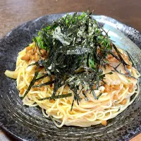 納豆パスタ|大補さん