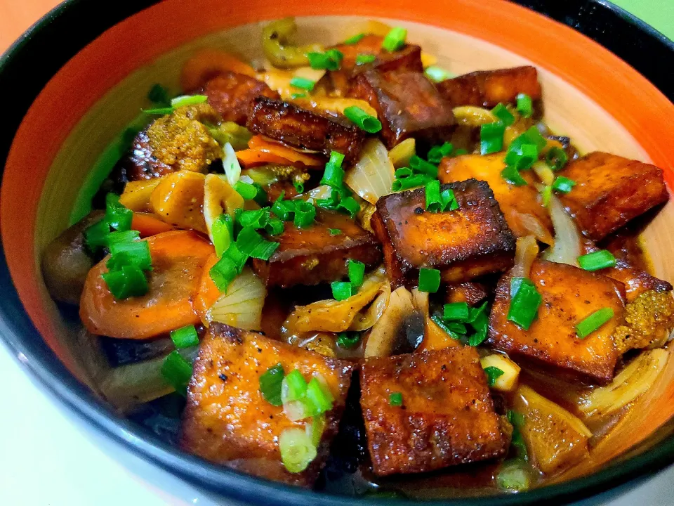 Tofu with Vegetables|Marissa Bakshさん