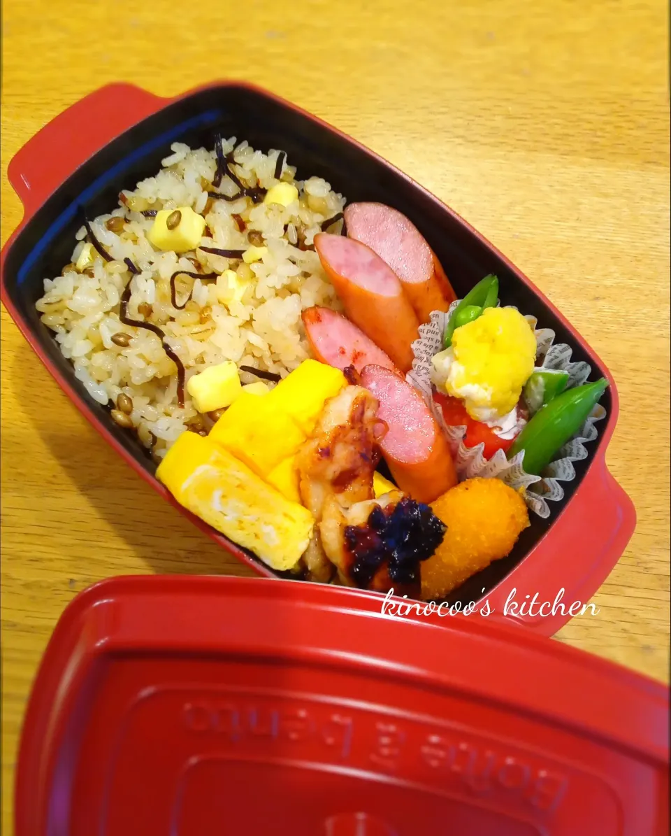 Snapdishの料理写真:2023.12.18　お弁当|kinocooさん