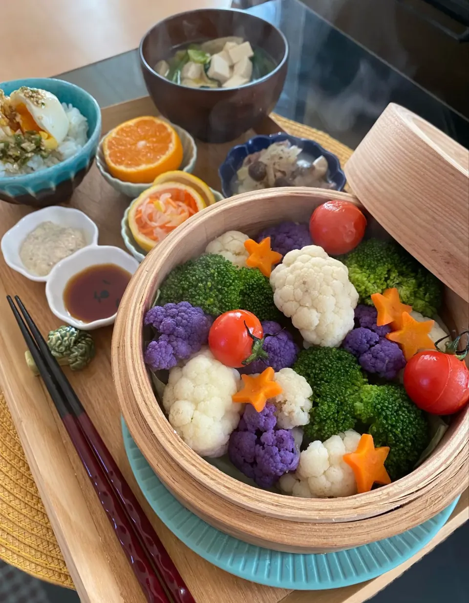 Snapdishの料理写真:ゆかりさんの料理 せいろ蒸しホットサラダ🥗|ゆかりさん