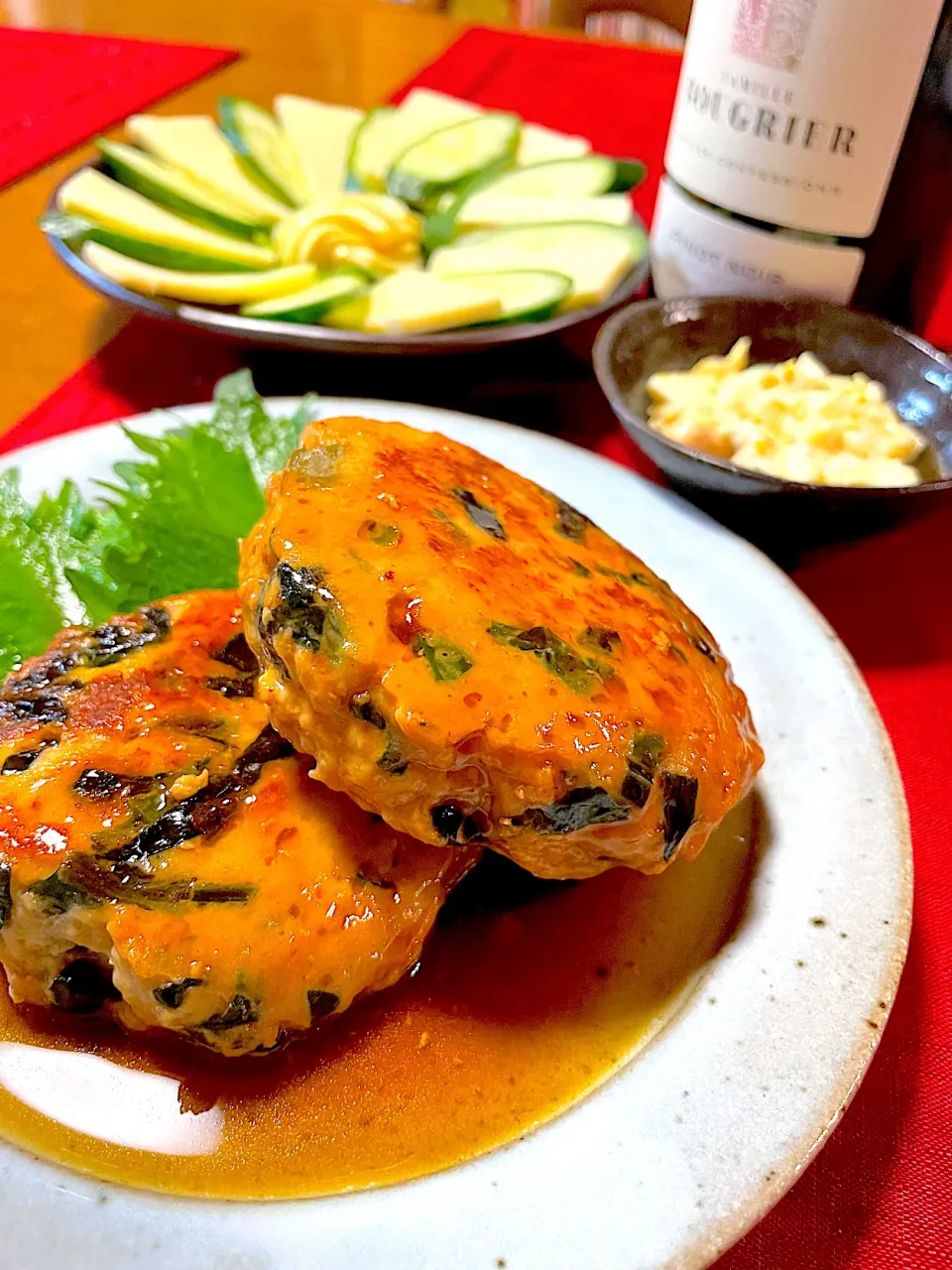 ほうれん草入り鶏つくね🍀*゜|おかちさん