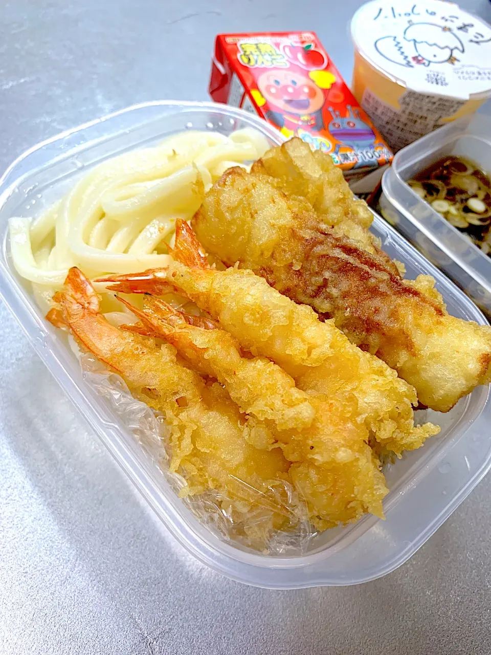 海老天うどん弁当|ヅッキーさん