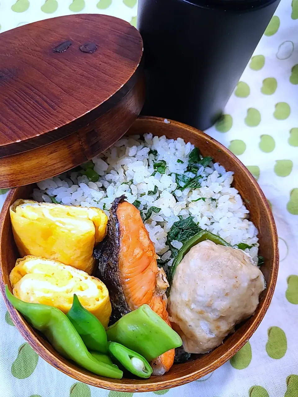 旦那弁当 菜飯|ハル猫さん