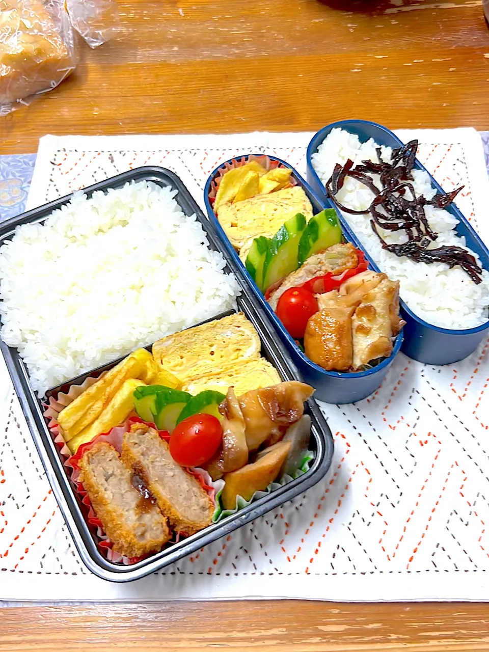 ミンチカツ弁当|アッキーさん