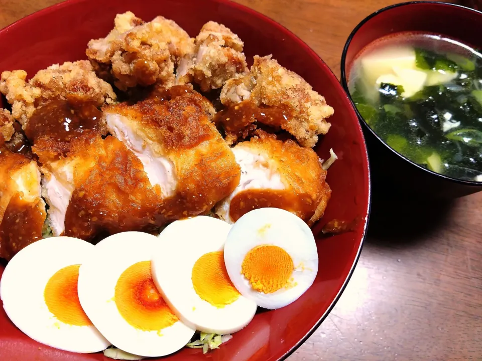 2種類の唐揚げ丼|秀美«シュウビ»さん