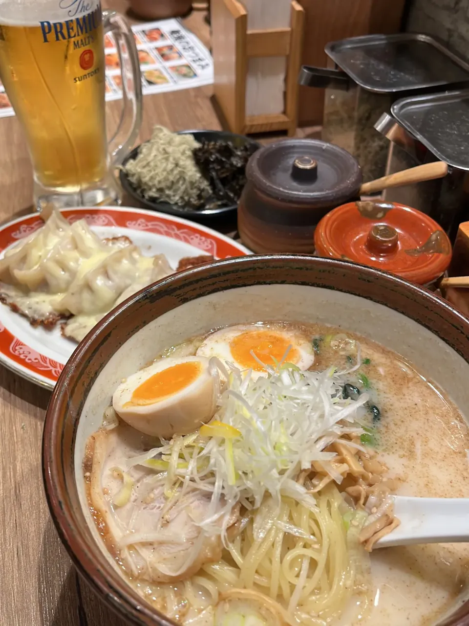 熟成塩！チーズ餃子、とろろ昆布と海苔|rockiさん