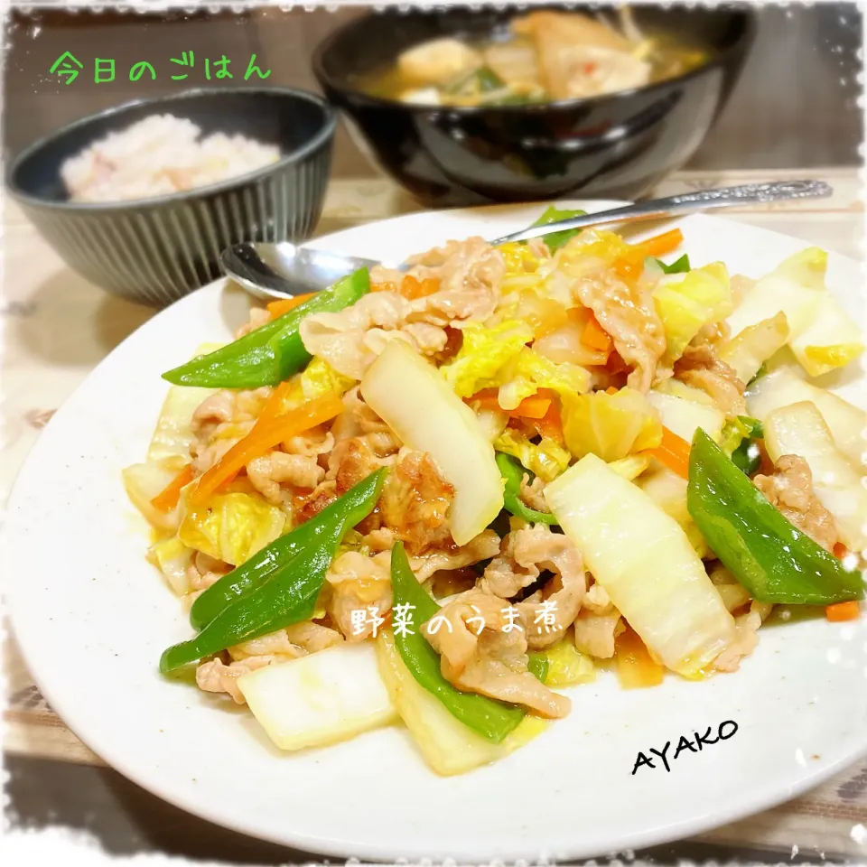 野菜のうま煮|亜矢子さん