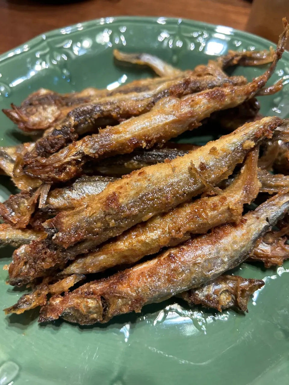 ししゃものカレー風味揚げ|アルマイトさん