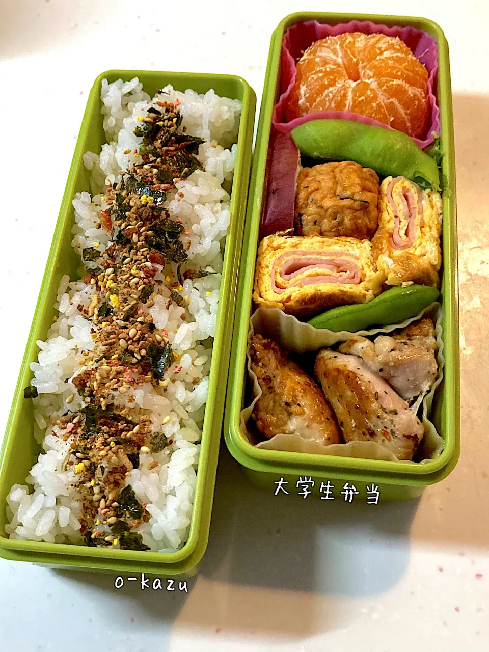 大学生弁当|o-kazuさん