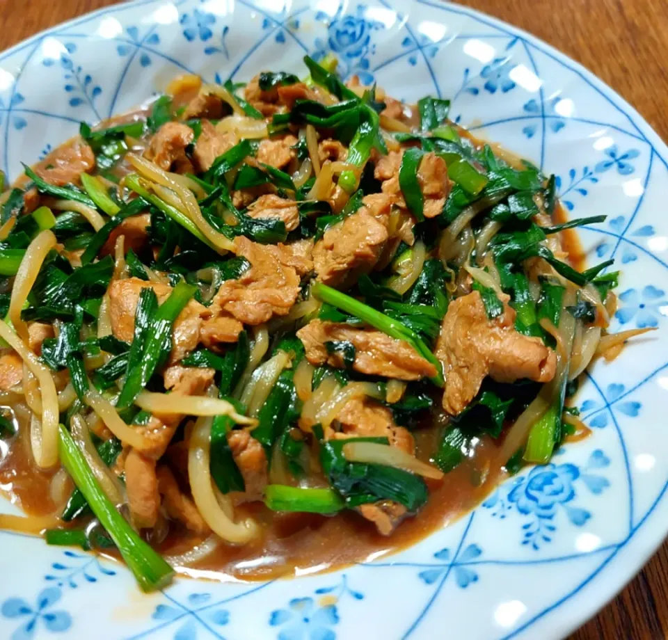 モニター☆大豆のお肉とニラもやしの炒め物|☆ちび☆さん