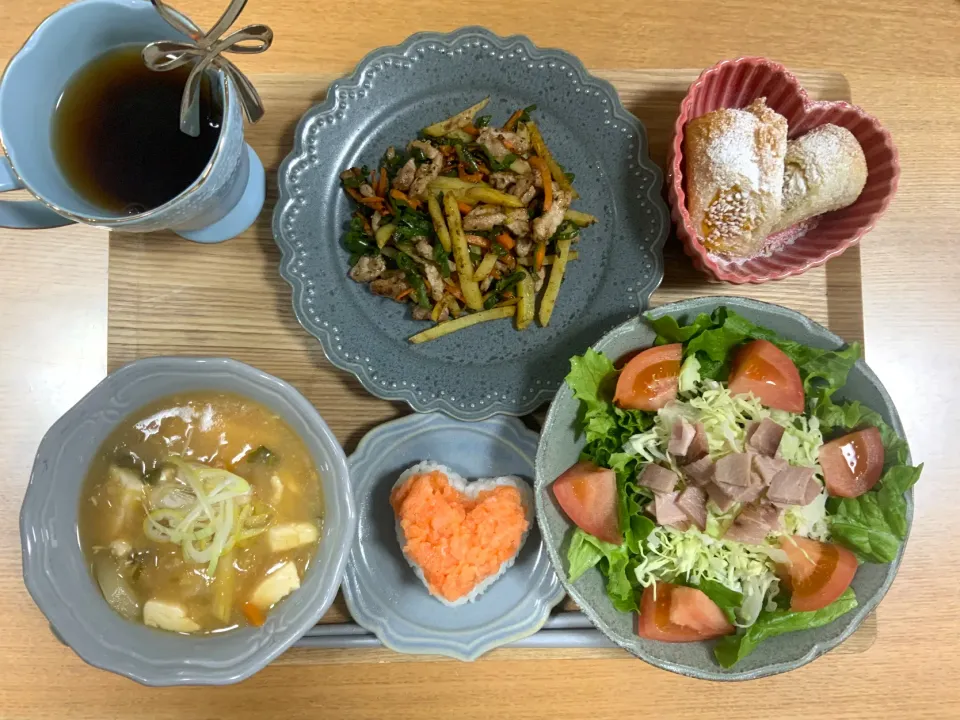 かわいい朝ご飯♡中華セット|ekoneko❤︎さん