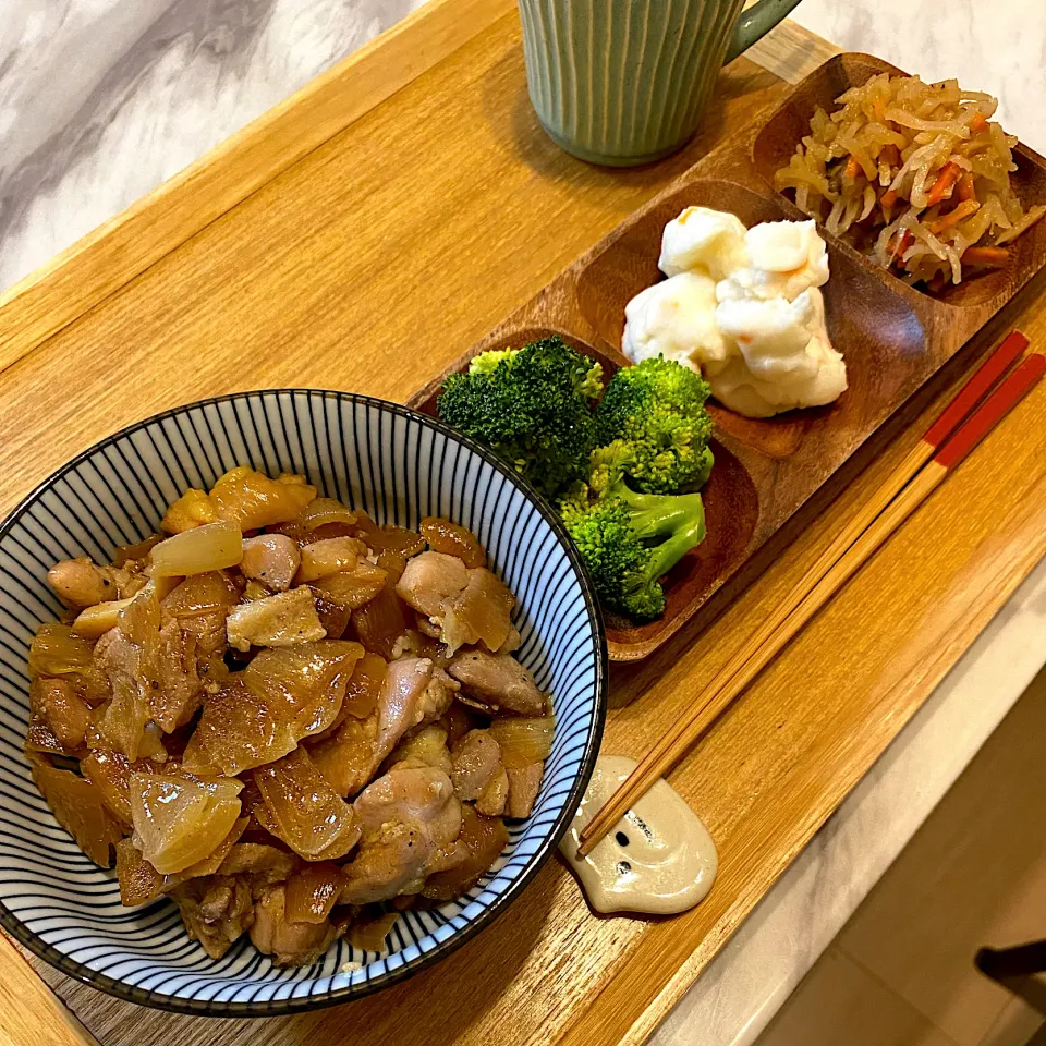 かしわバター丼|なつこさん