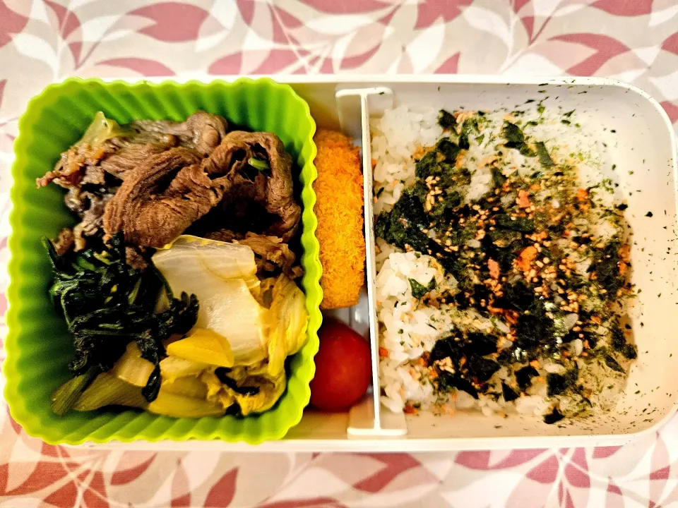 すき焼き❤️旦那さんお弁当❤️|かおるcitronさん