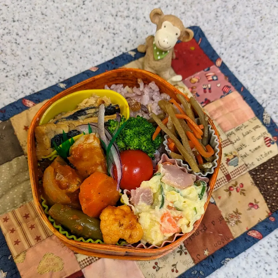 Snapdishの料理写真:今日のお弁当😊|naonaomimichanさん