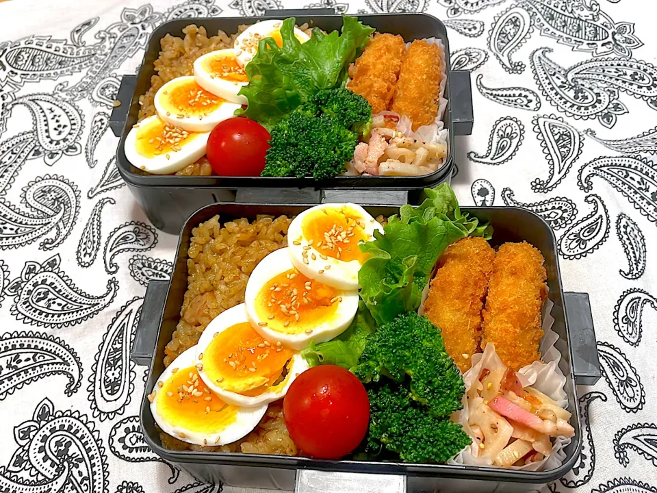 カレーピラフ弁当|hiro♪kouさん