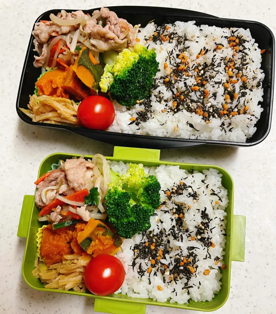 Snapdishの料理写真:今日のお仕事&学校弁当♪2023.12.22|ぐぅさん