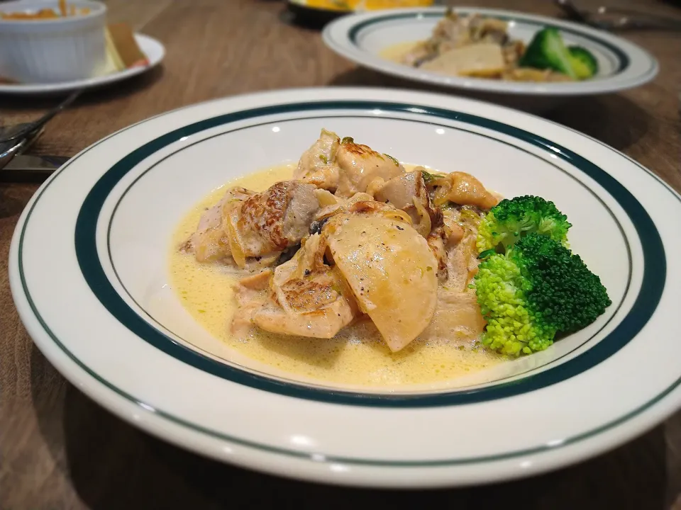 鶏肉とかぶのクリーム煮|古尾谷りかこさん