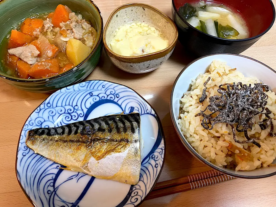 サバ塩定食🐟|かおちゃんさん