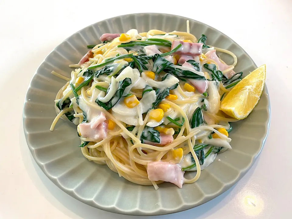 レモンクリームパスタ|natsumiさん