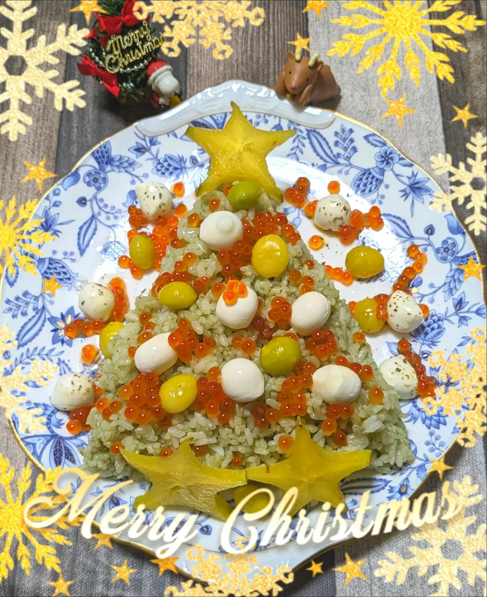 🎄ツリーばら寿司🎄|ひとみんΨ(*´∀｀)Ψさん