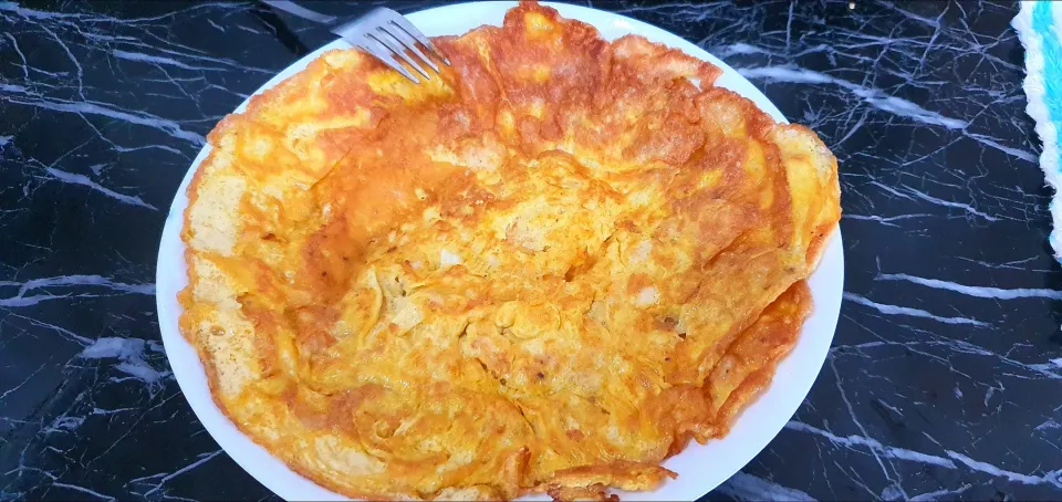 minced chicken omelette 😋|🌷lynnlicious🌷さん