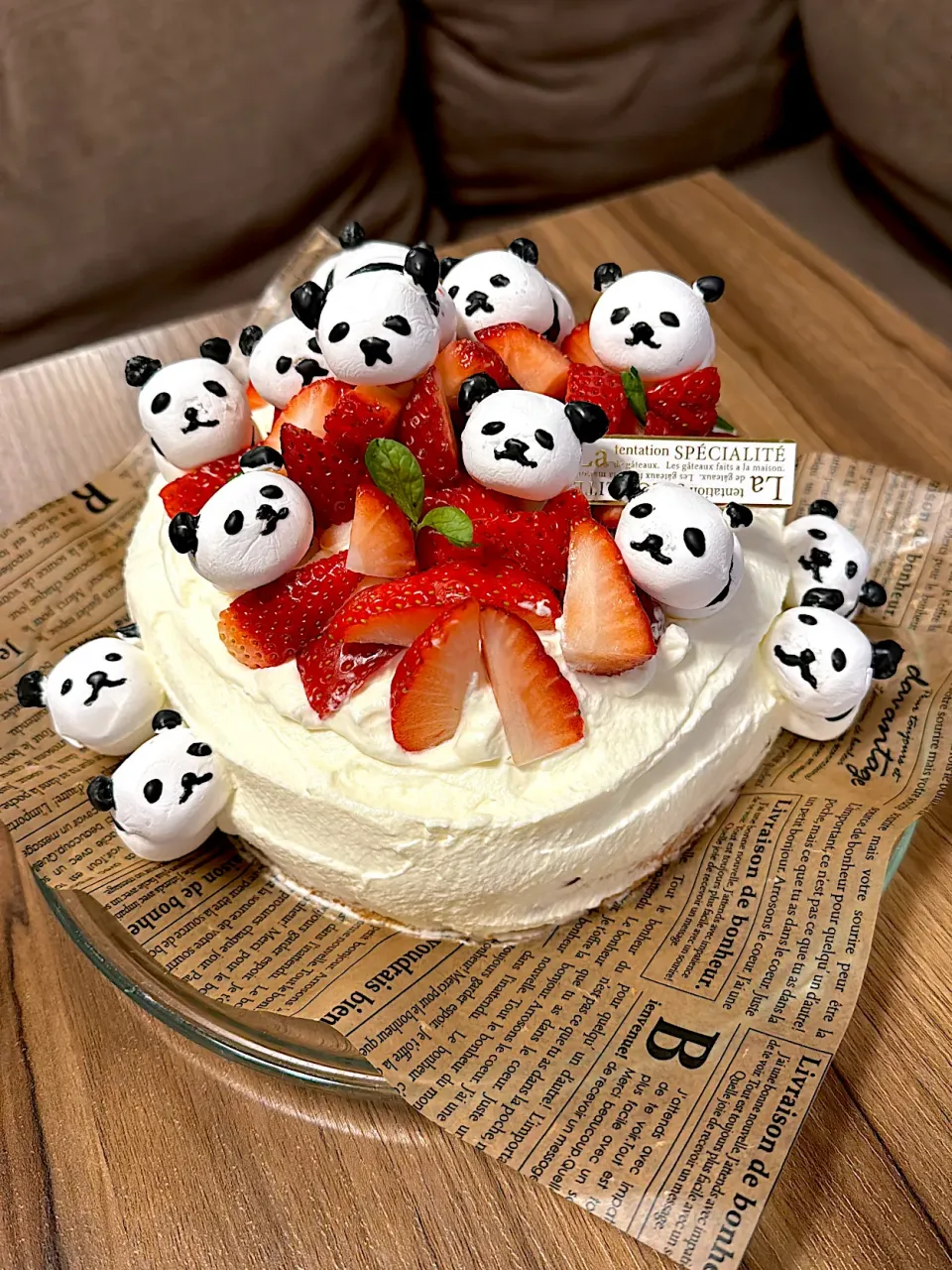 パンダ🐼ケーキ|つくねさん