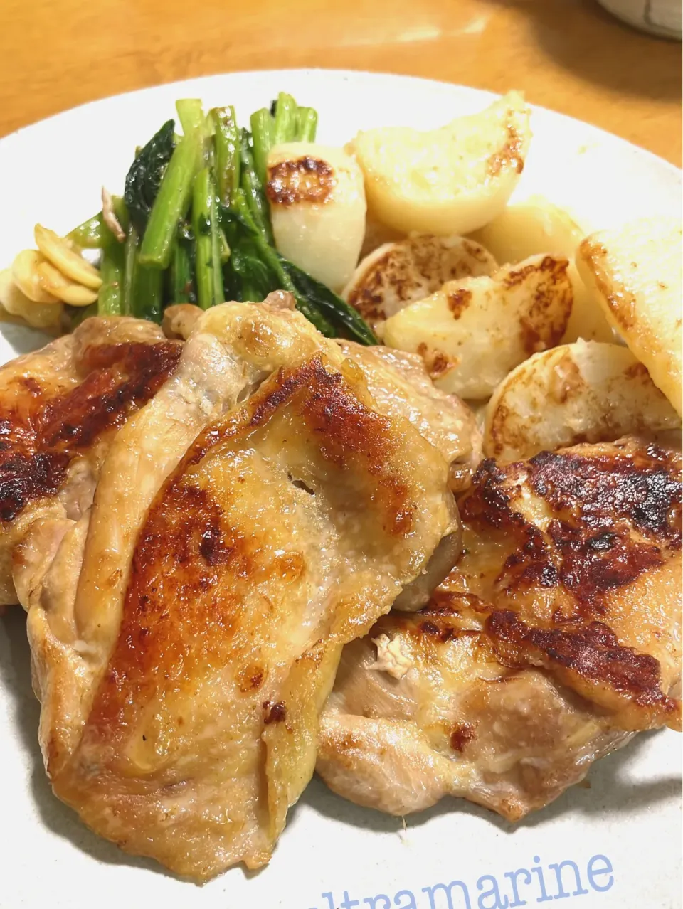 ＊チキンとかぶのグリル♪＊|ultramarineさん