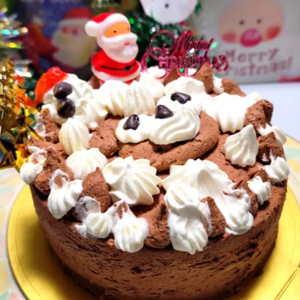 Snapdishの料理写真:クリスマスケーキ|きいさんさん