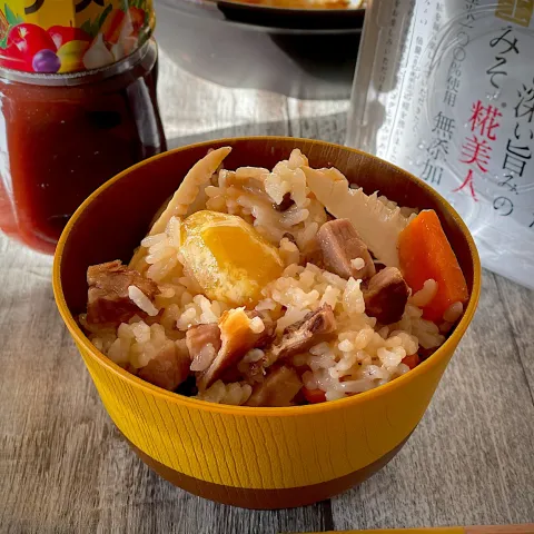 「万能味ソースで中華」を使ってみたSnapdishの料理・レシピ写真:万能味ソース使いで中華おこわ風✨